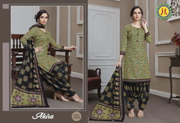 Jt Akira 24 Casual Daily Wear Printed Cotton Dress Material Collection